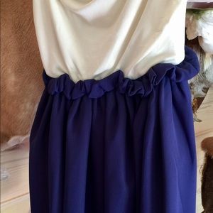 Savannah Rose strapless dress